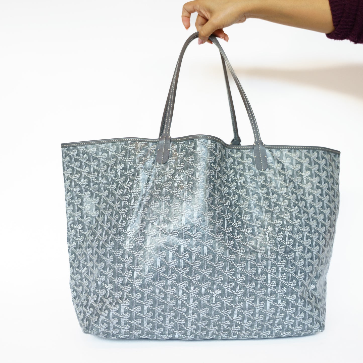 Goyard St Louis GM in Grey 111225B12