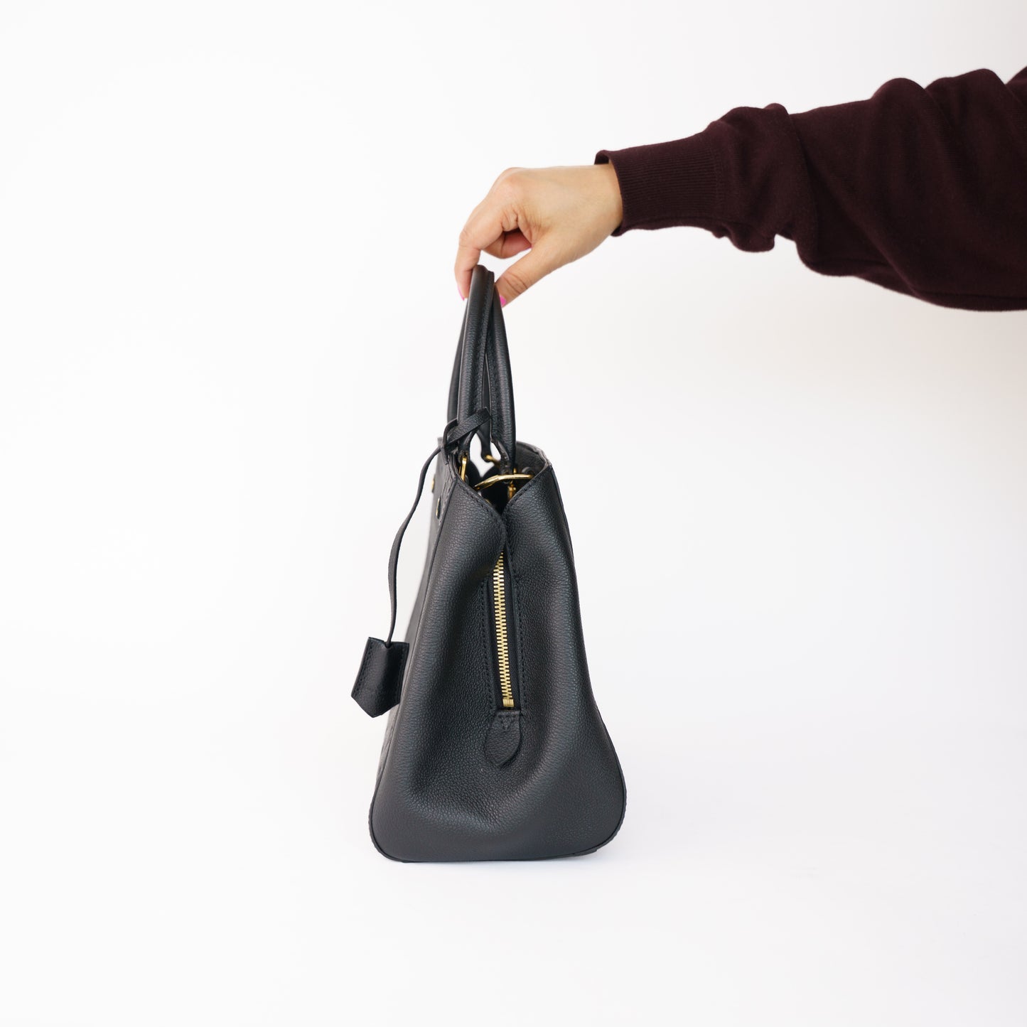 Louis Vuitton Montaigne MM in Black Empreinte Leather SP2145