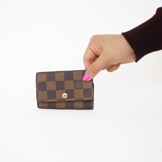 Louis Vuitton 6 Key Holder in Damier Ebene 120226X54