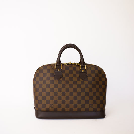 Louis Vuitton Alma PM in Damier Ebene 070126B01