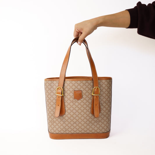 Celine Macadam Bucket Bag Vintage 140126B18
