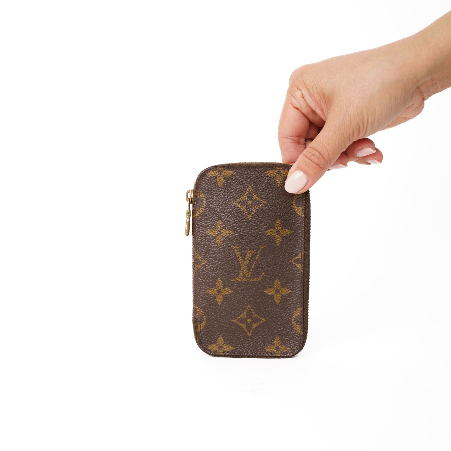 Louis Vuitton 6 Key Holder Zippered Pouch in Monogram 160126B34