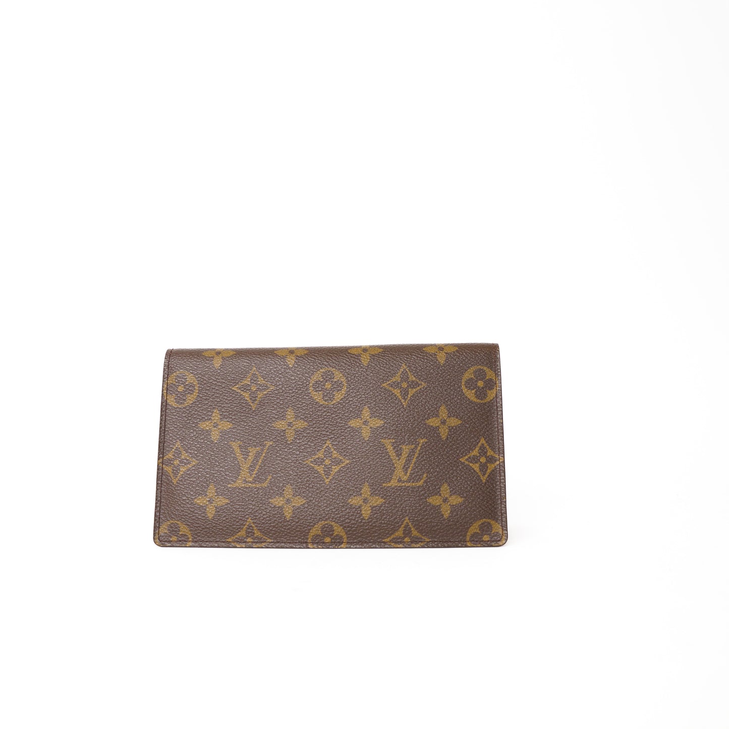 Louis Vuitton Passport Holder Bifold Long Wallet in Monogram 160126B27