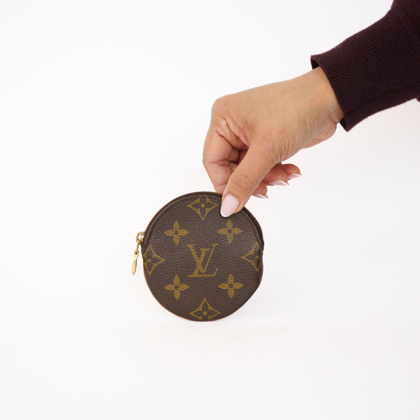 Louis Vuitton Round Coin Purse Monogram 160326J15