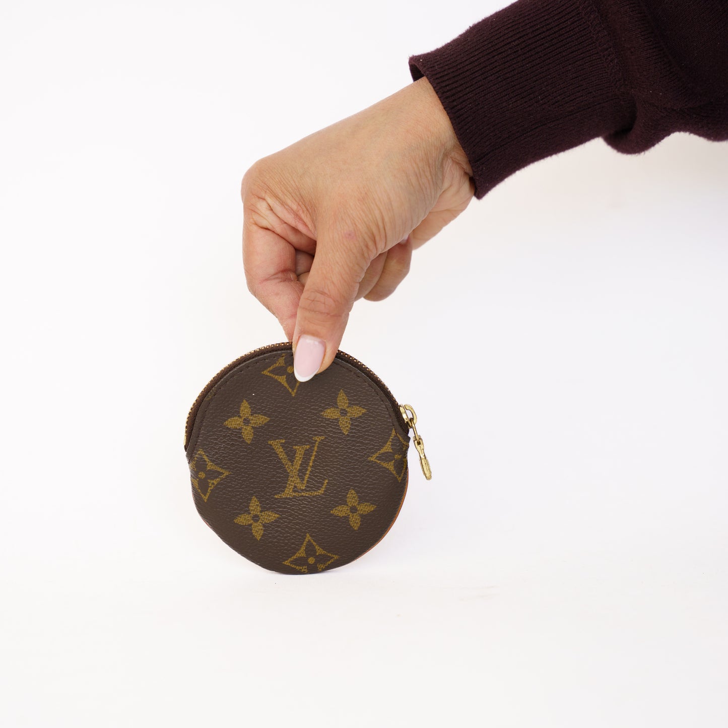 Louis Vuitton Round Coin Purse Monogram 160326J15
