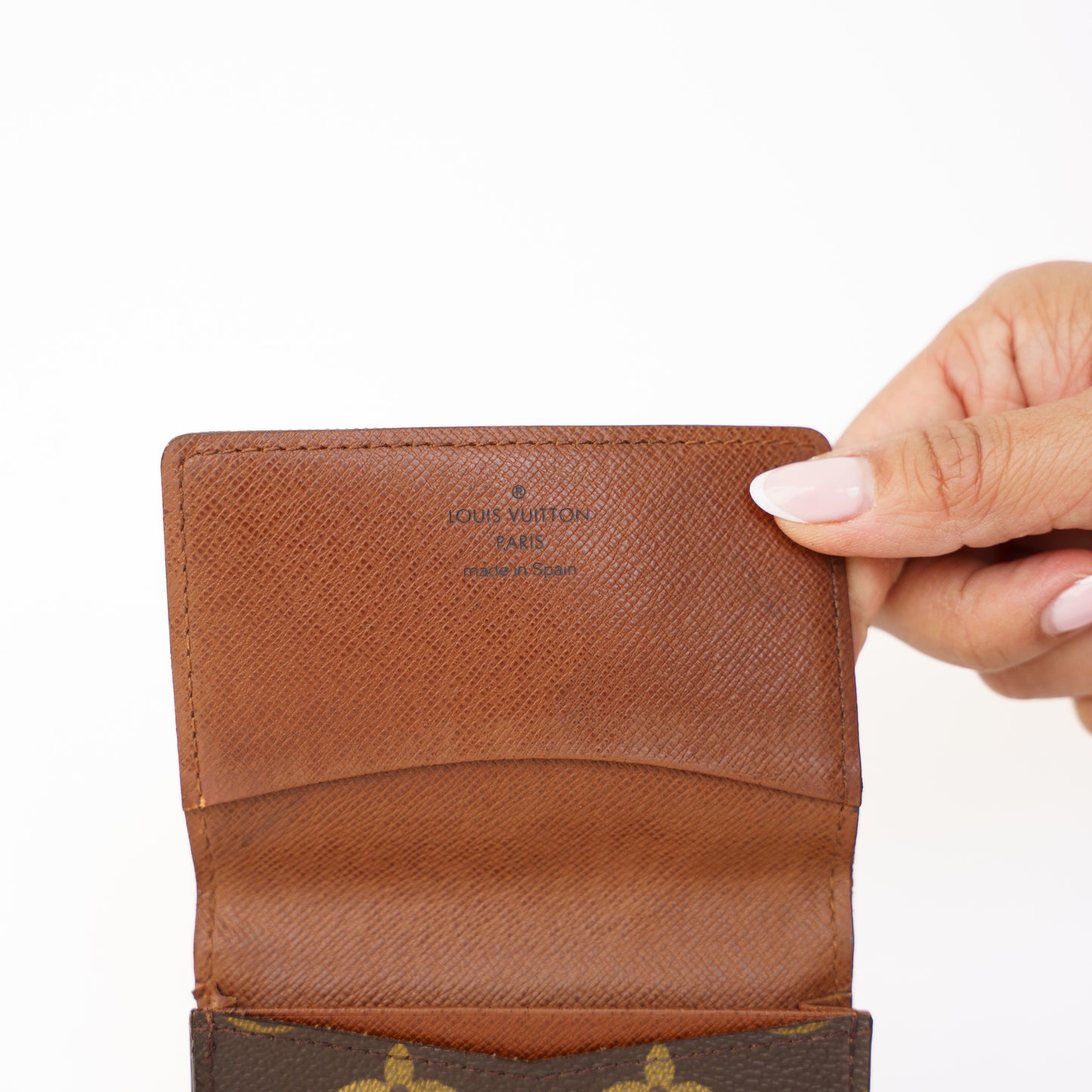 Louis Vuitton Business Card Holder in Monogram 160326J16