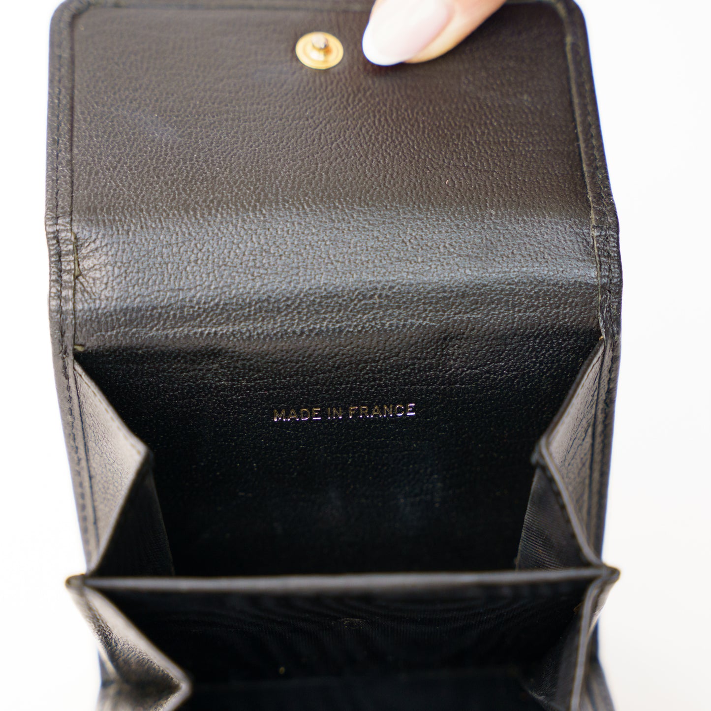 Chanel Coco Compact Calfskin Wallet 160326J17