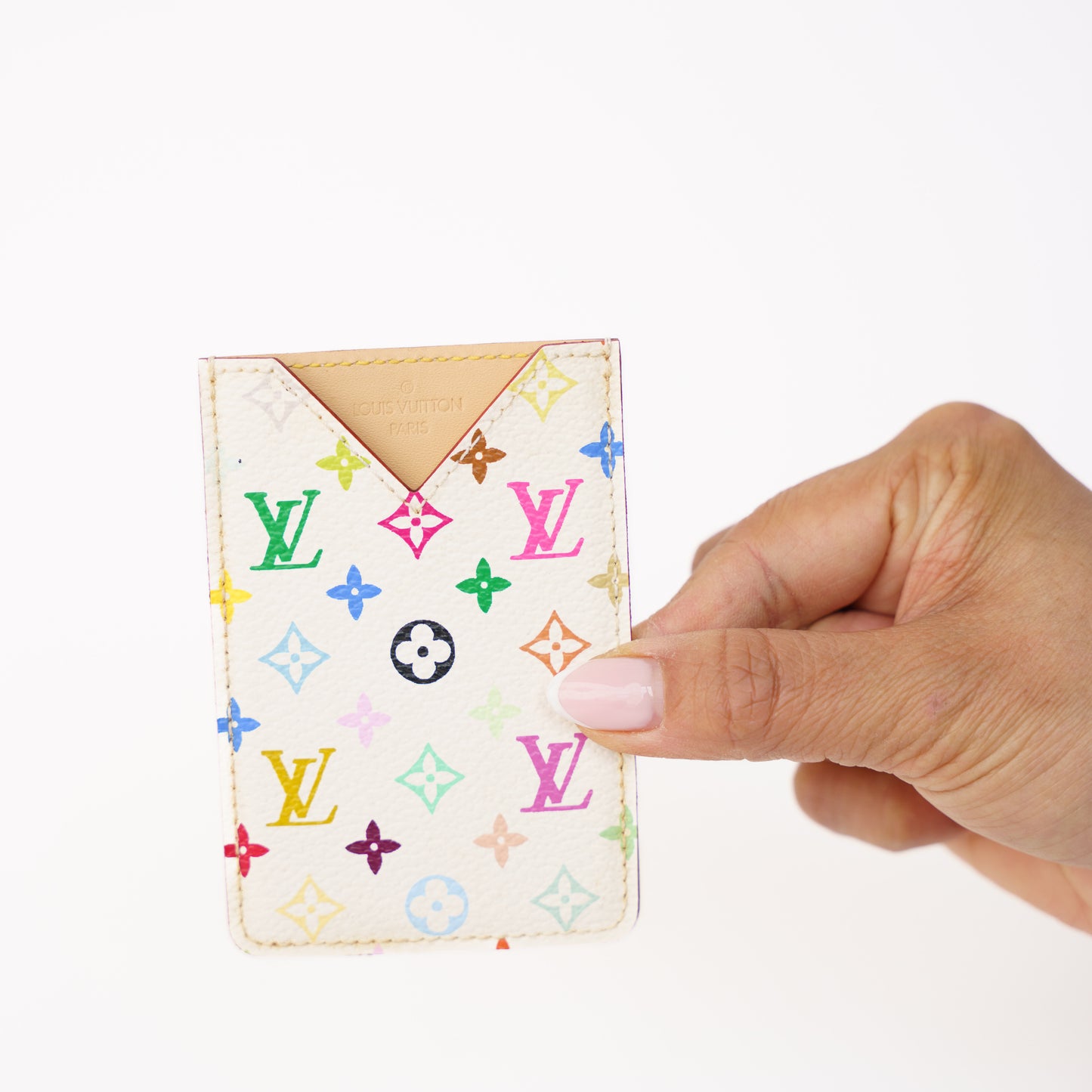 Louis Vuitton Etui Mirror Blanc Multicolor x Takashi Murakami 160326K10