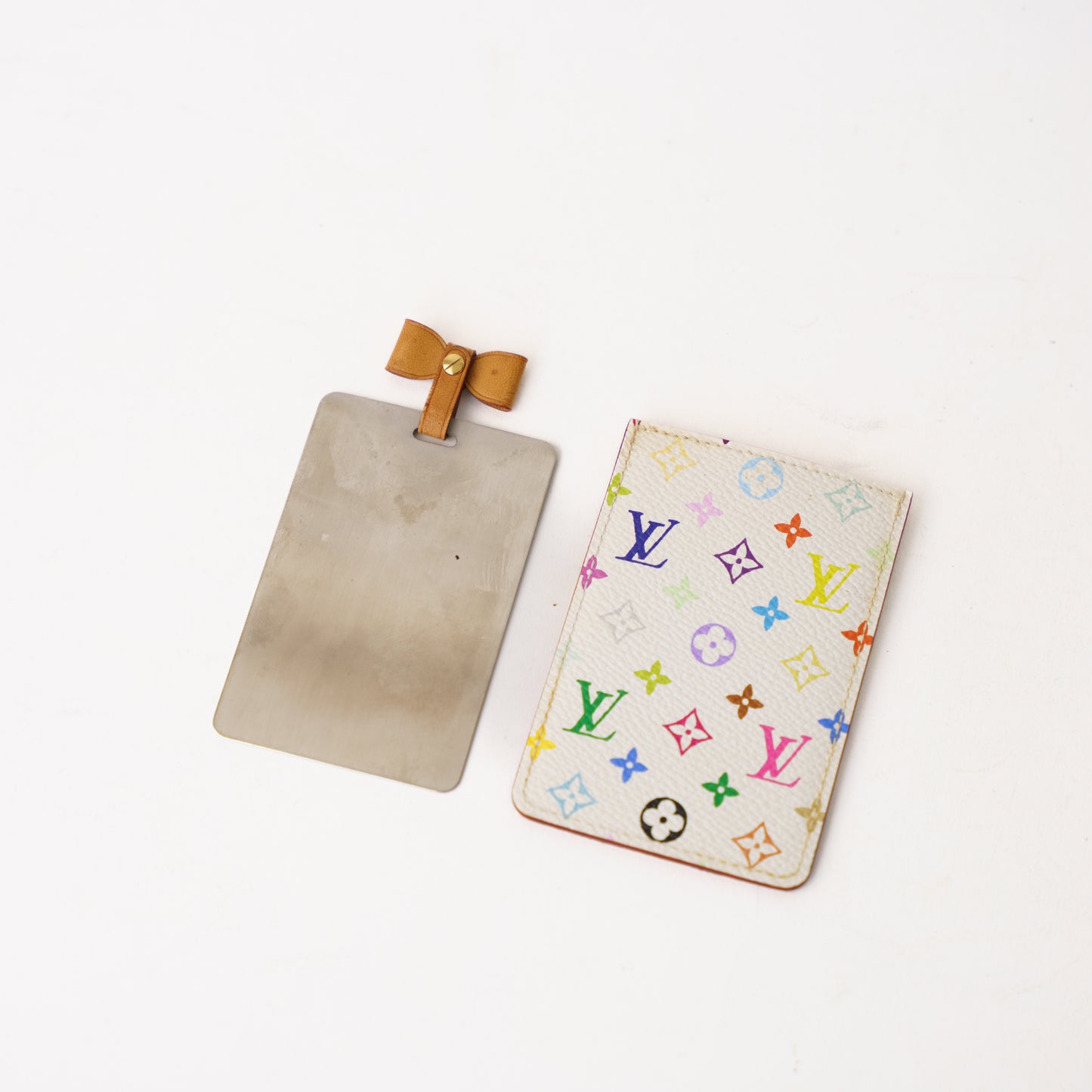 Louis Vuitton Etui Mirror Blanc Multicolor x Takashi Murakami 160326K10