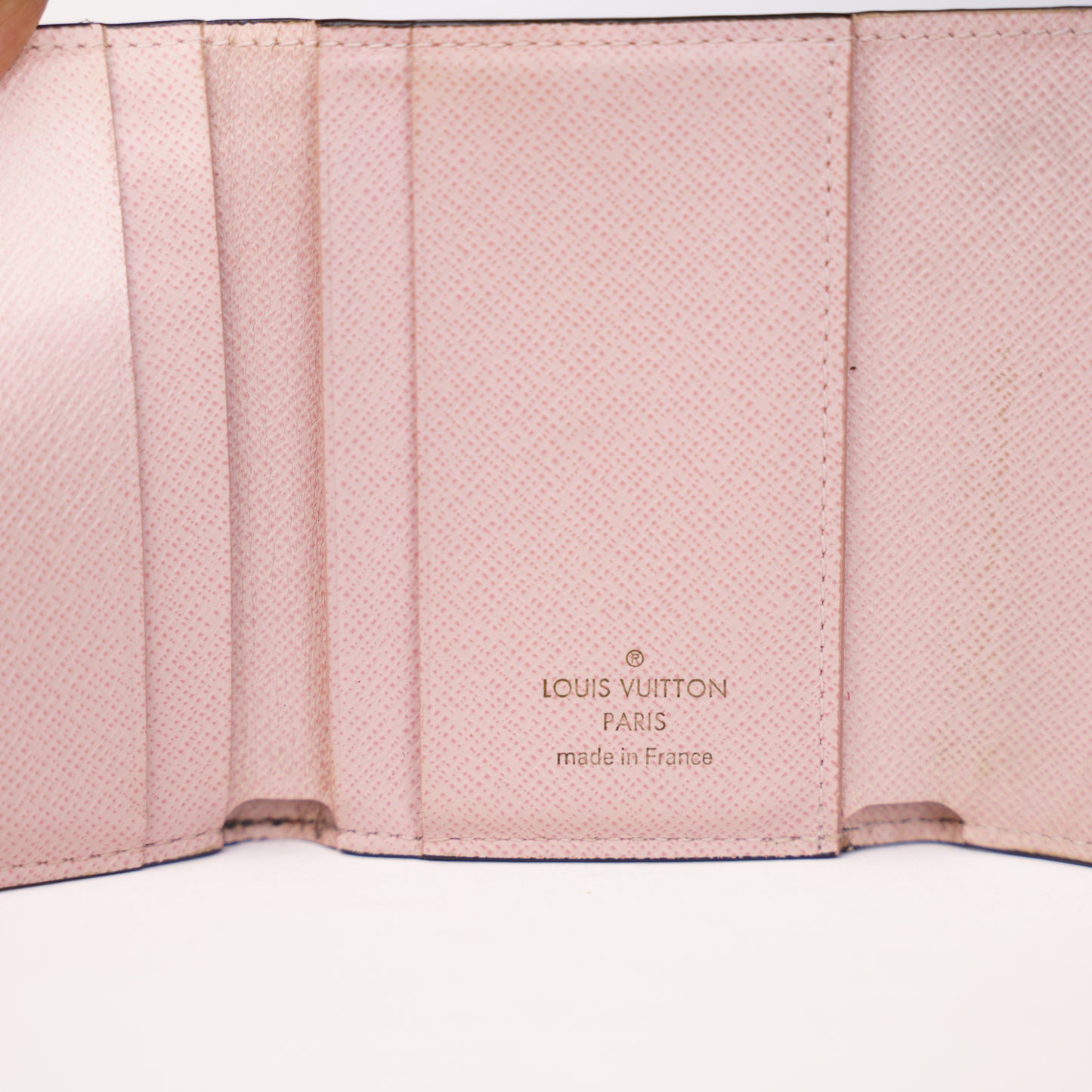 Louis Vuitton Zoe Wallet in Monogram with Rose Ballerine Leather 160326K09