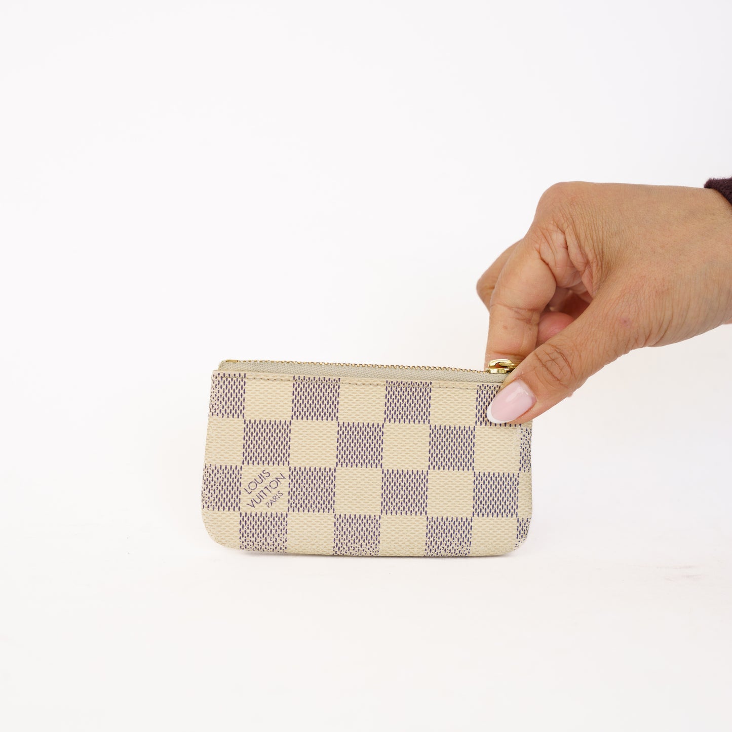 Louis Vuitton Key Cles in Damier Azur 160326K01