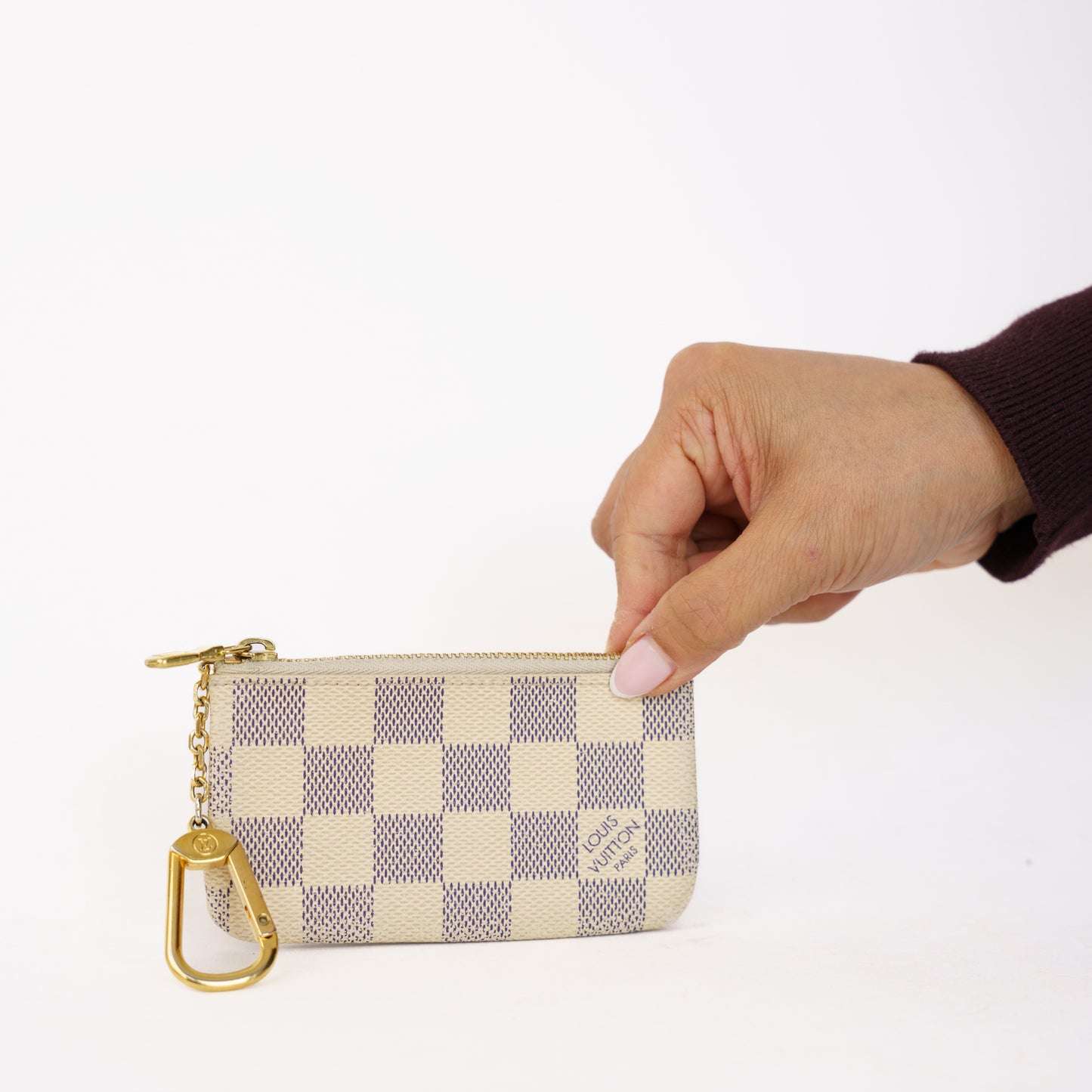 Louis Vuitton Key Cles in Damier Azur 160326K01