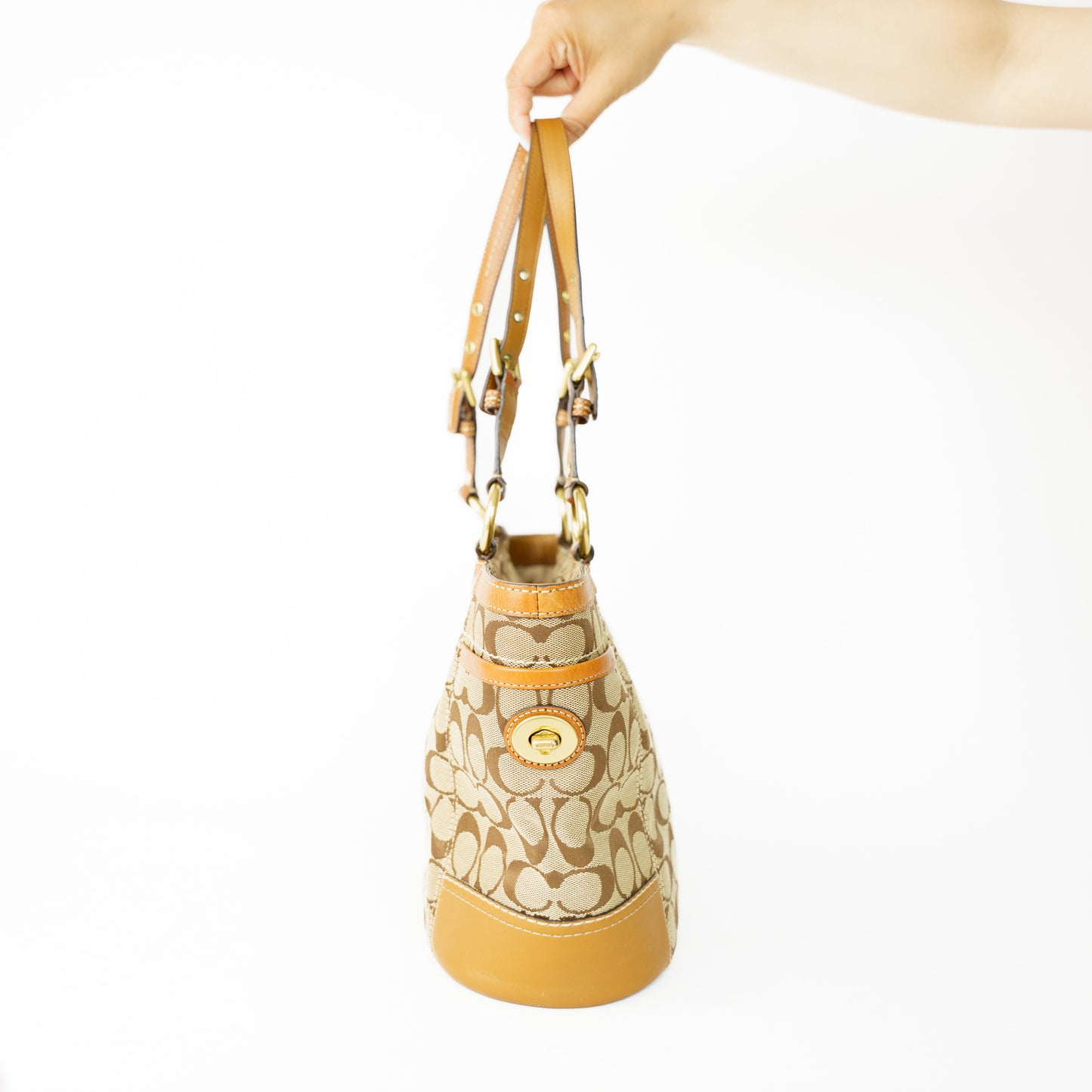 Coach Signature Canvas Tote Bag 160626S19