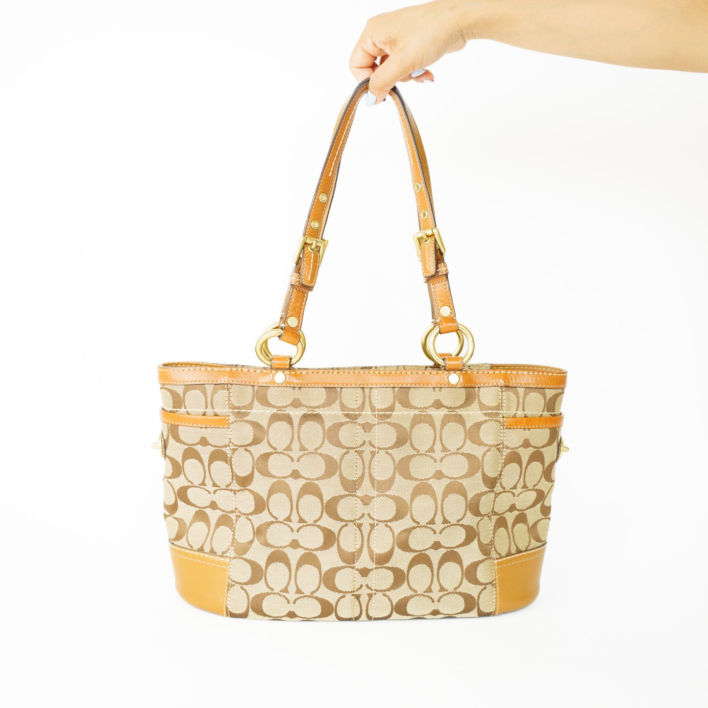 Coach Signature Canvas Tote Bag 160626S19