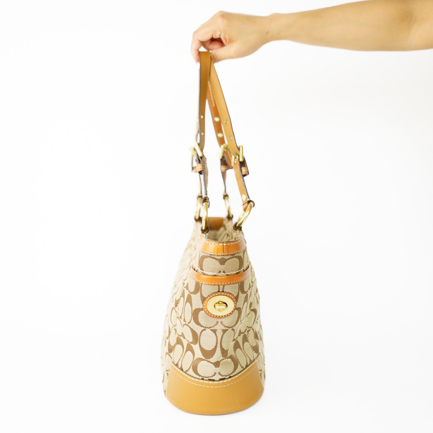 Coach Signature Canvas Tote Bag 160626S19