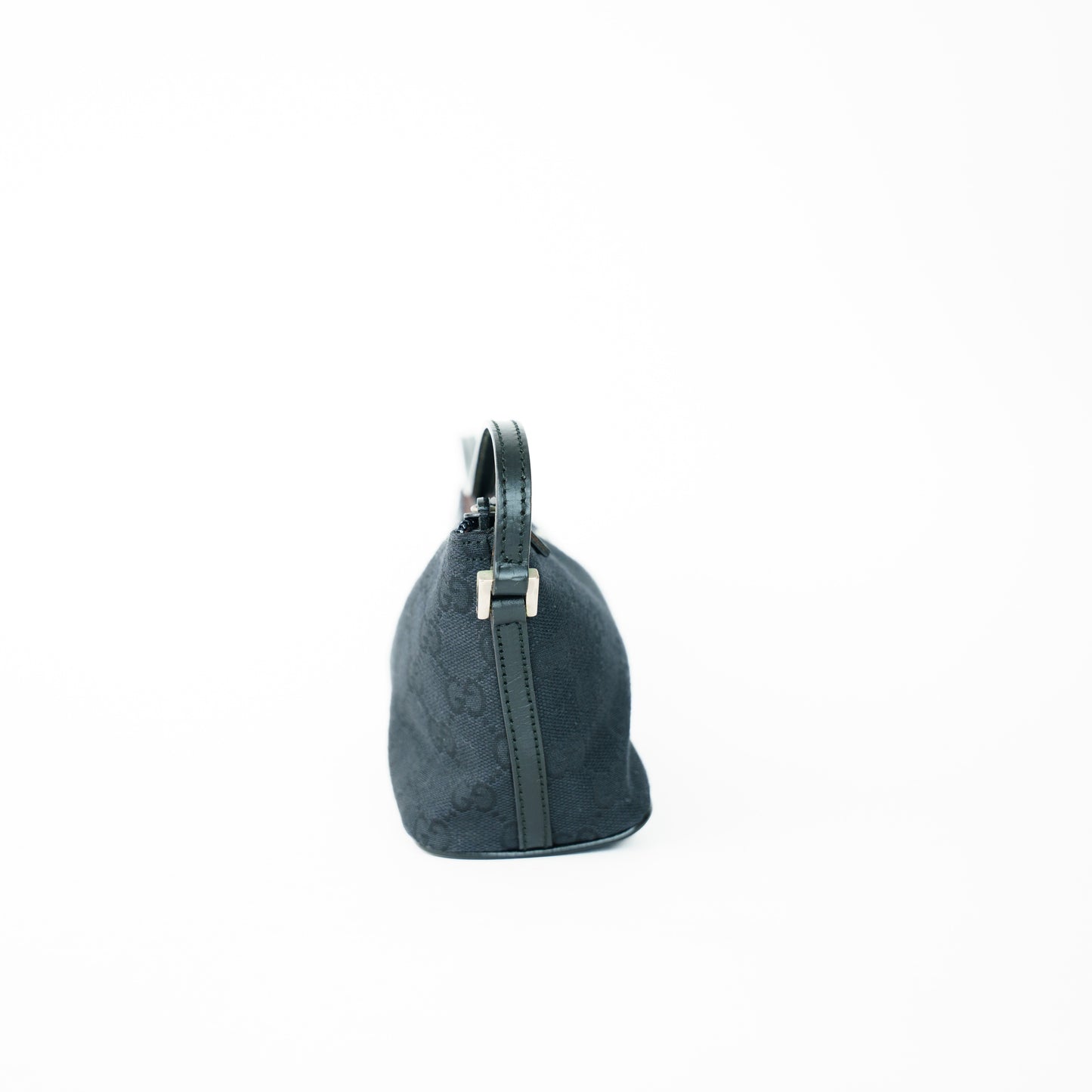 Gucci Canvas Black Boat Bag 160626S20