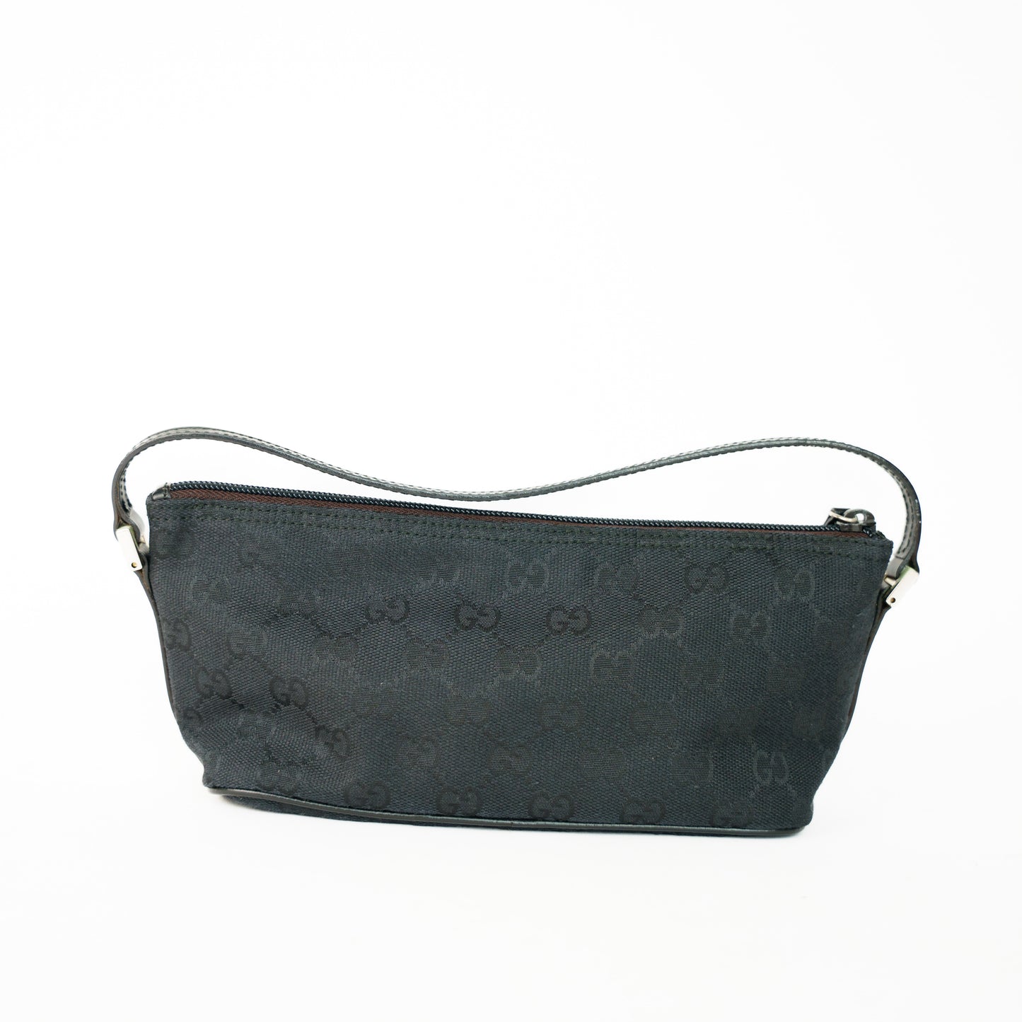 Gucci Canvas Black Boat Bag 160626S20