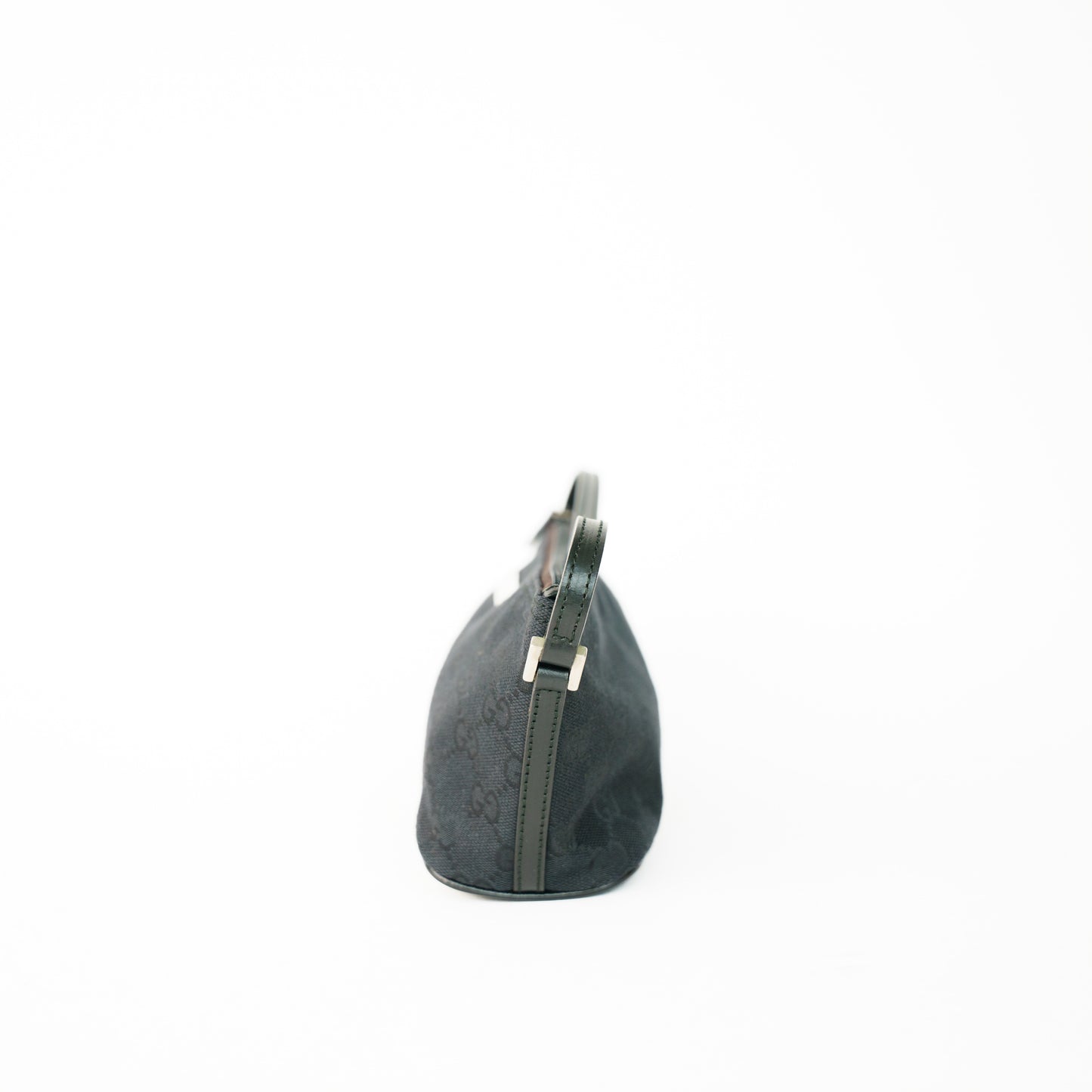 Gucci Canvas Black Boat Bag 160626S20