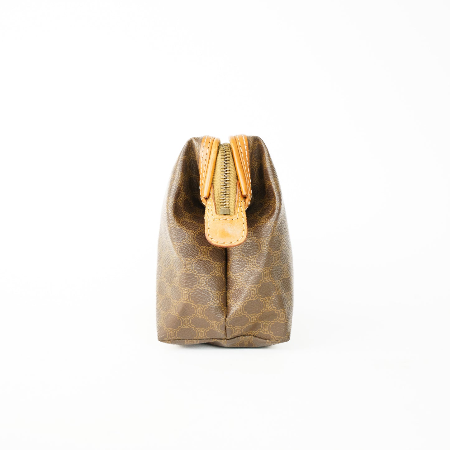 Celine Brown Macadam Pattern Pouch 160626S02