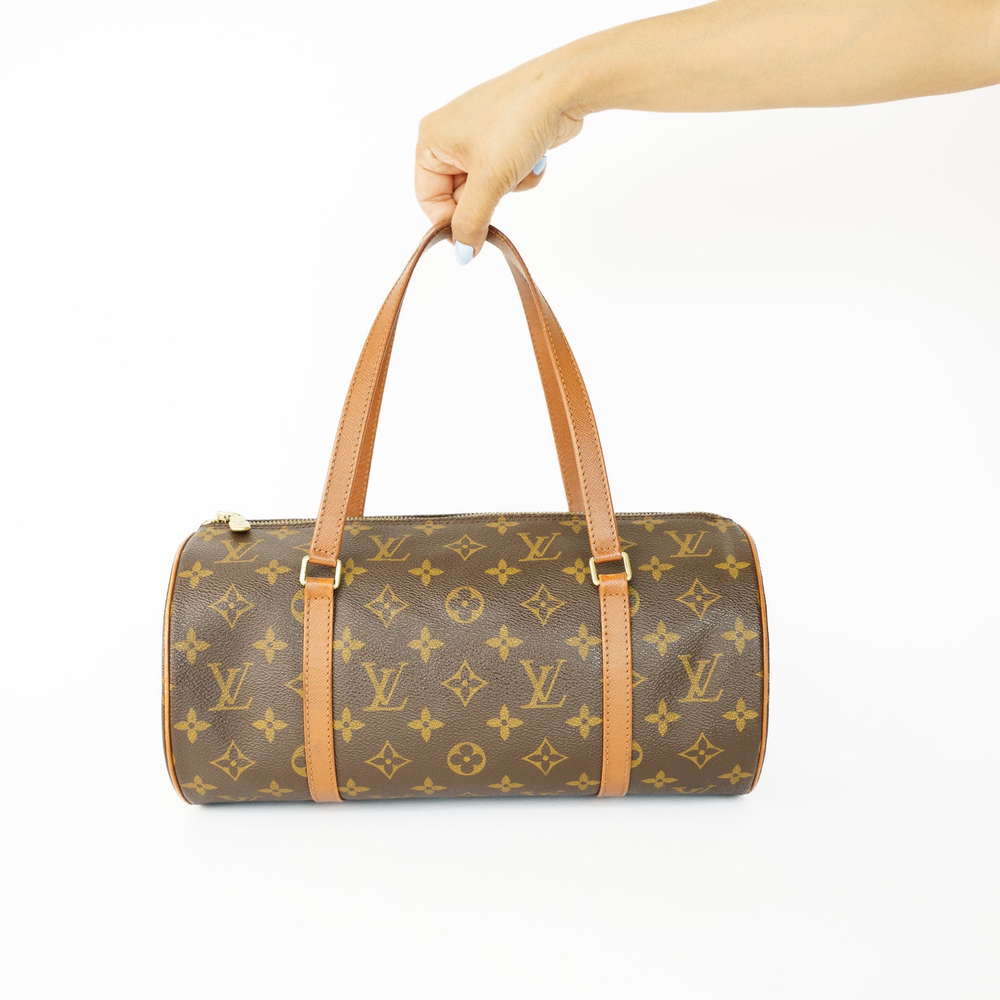 Louis Vuitton 1999 Papillon 30 in Monogram with Treated Leather  160626Q07