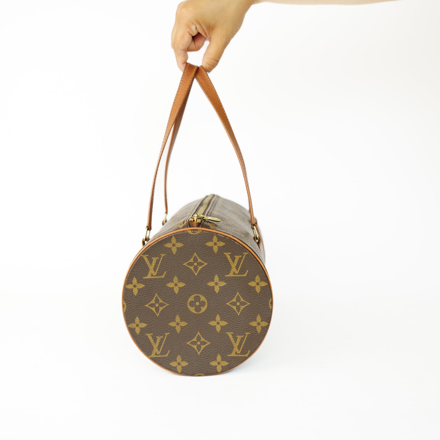Louis Vuitton 1999 Papillon 30 in Monogram with Treated Leather  160626Q07