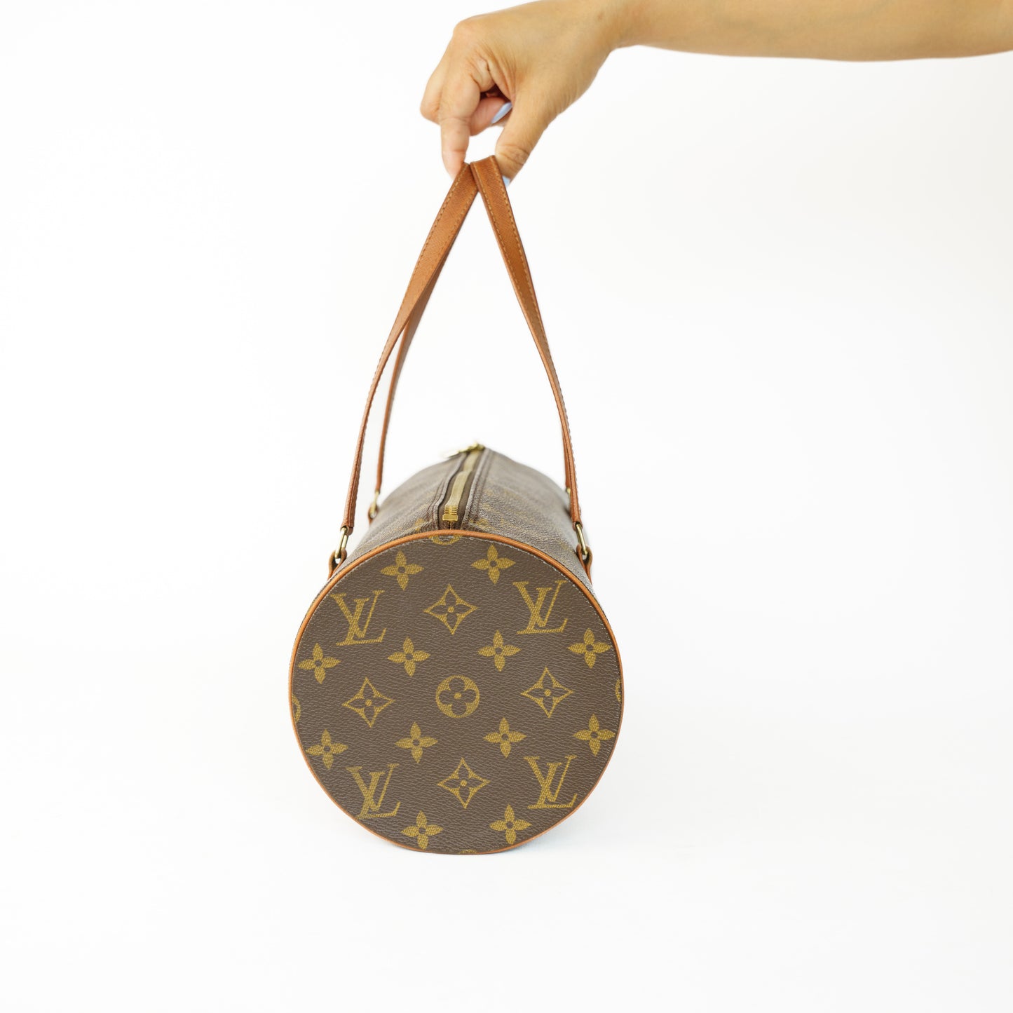 Louis Vuitton 1999 Papillon 30 in Monogram with Treated Leather  160626Q07