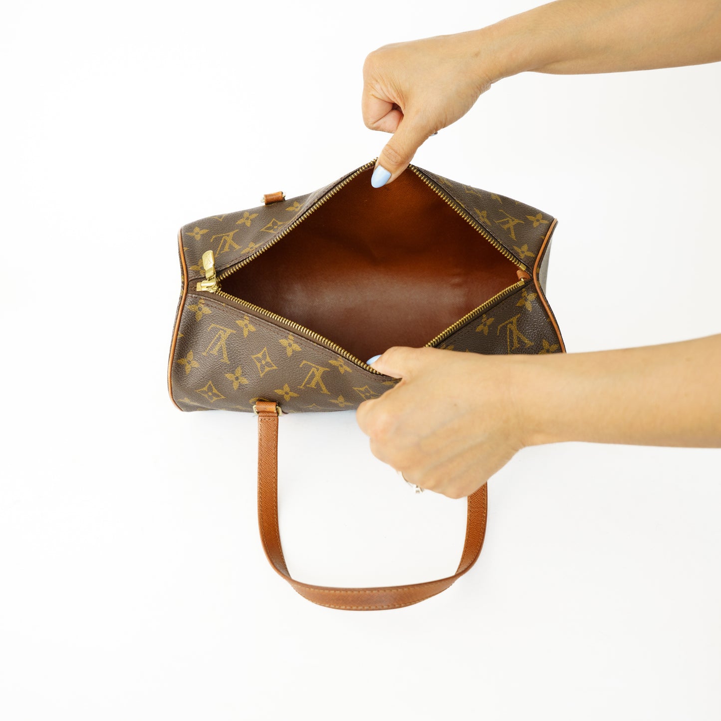 Louis Vuitton 1999 Papillon 30 in Monogram with Treated Leather  160626Q07