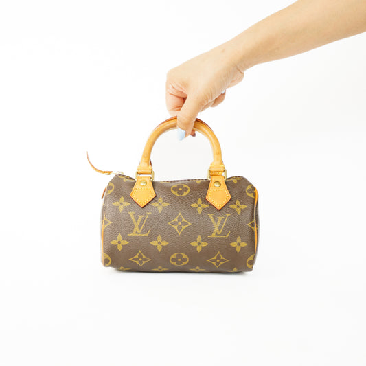 2002 Louis Vuitton Mini Speedy in Monogram 160626S03