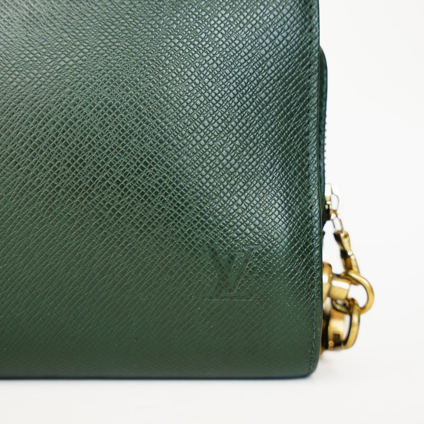 Louis Vuitton 1998 Orsay in Green Taiga Leather 160626A14