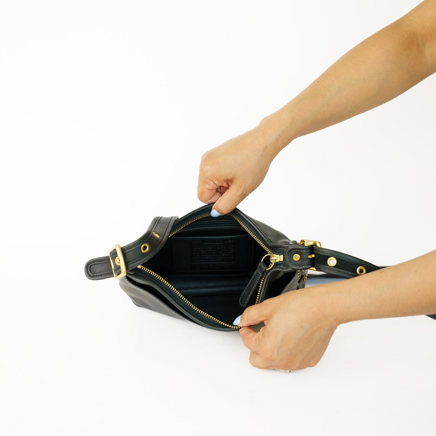 Coach Legacy Black Leather Crossbody 160626A10