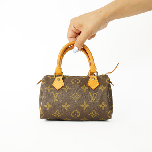 Louis Vuitton 1992 Mini Speedy in Monogram TH0962 160626S12