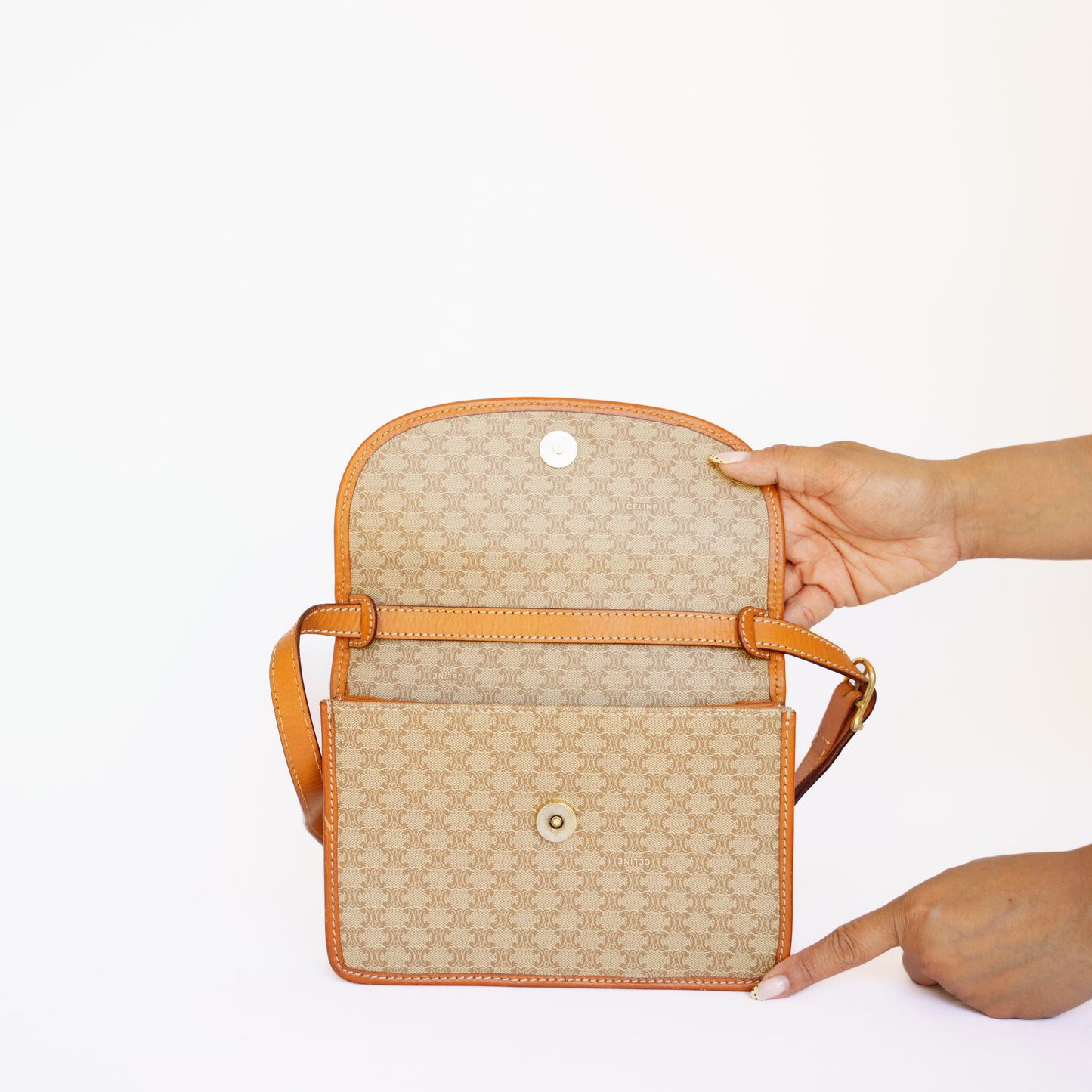 Celine Macadam 2000s Crossbody Bag 160726A09