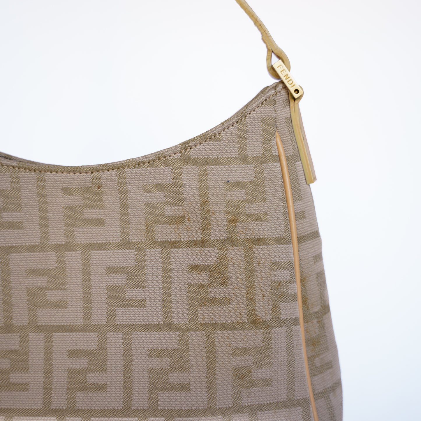 Fendi  Zucca Canvas Shoulder Bag 160726S01