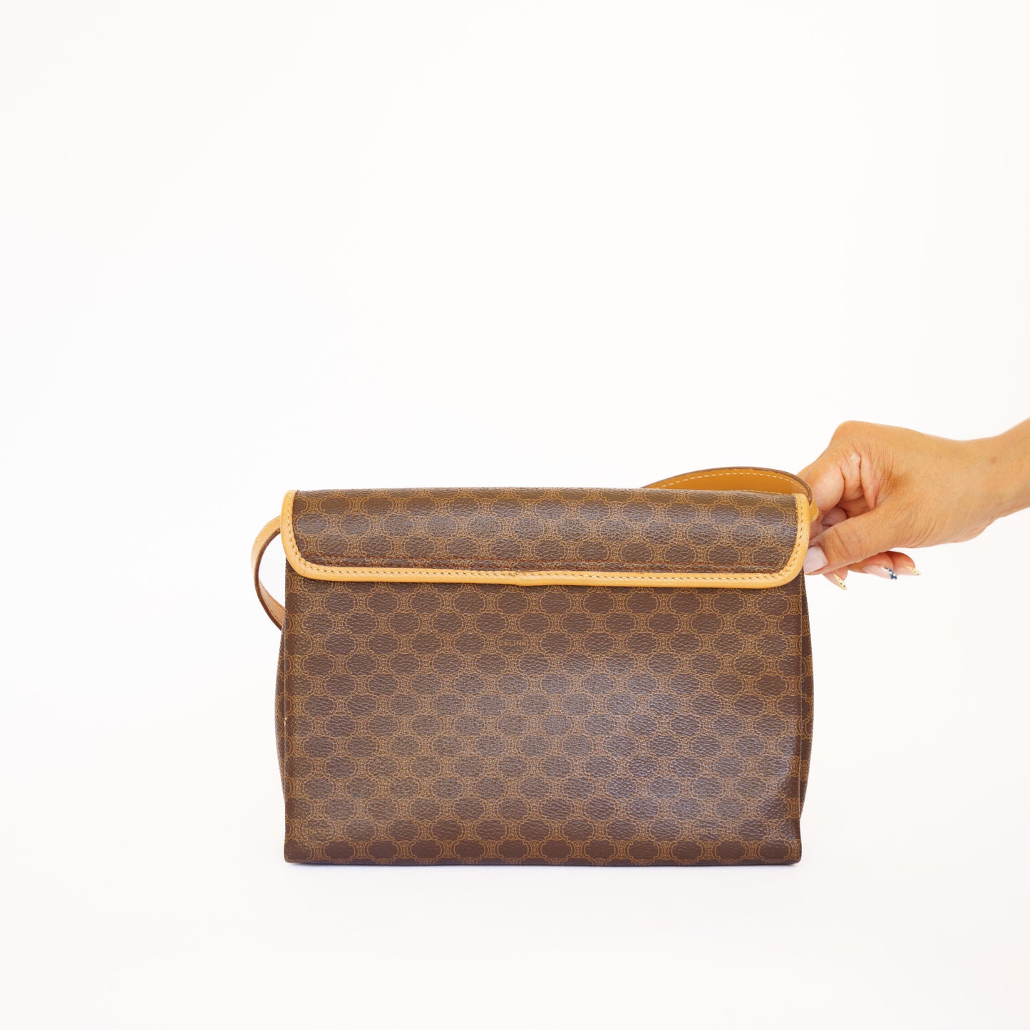 Celine McAdam Satchel Bag 160726G70