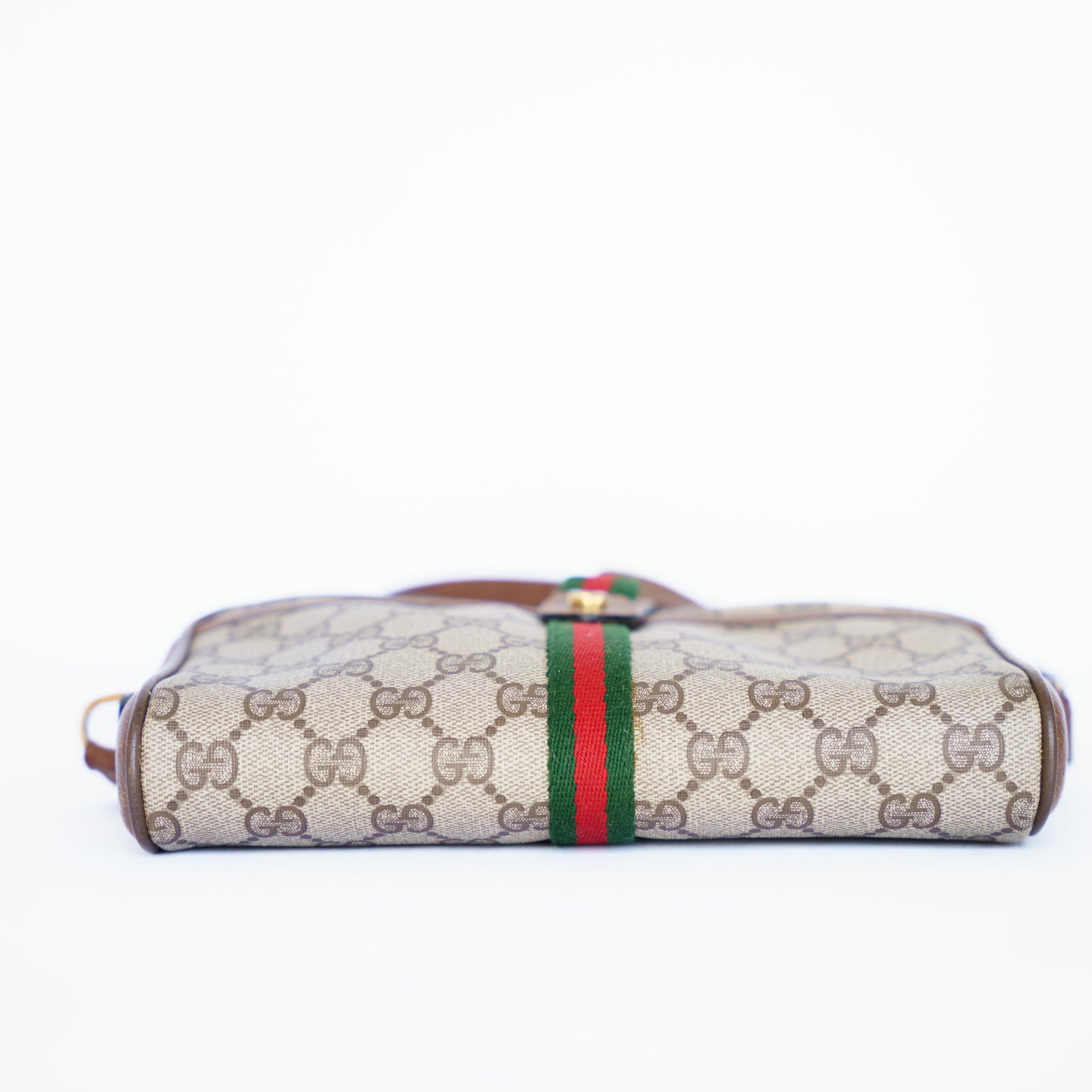 Gucci GG Supreme Web Sherry Line Crossbody Bag 160726A03