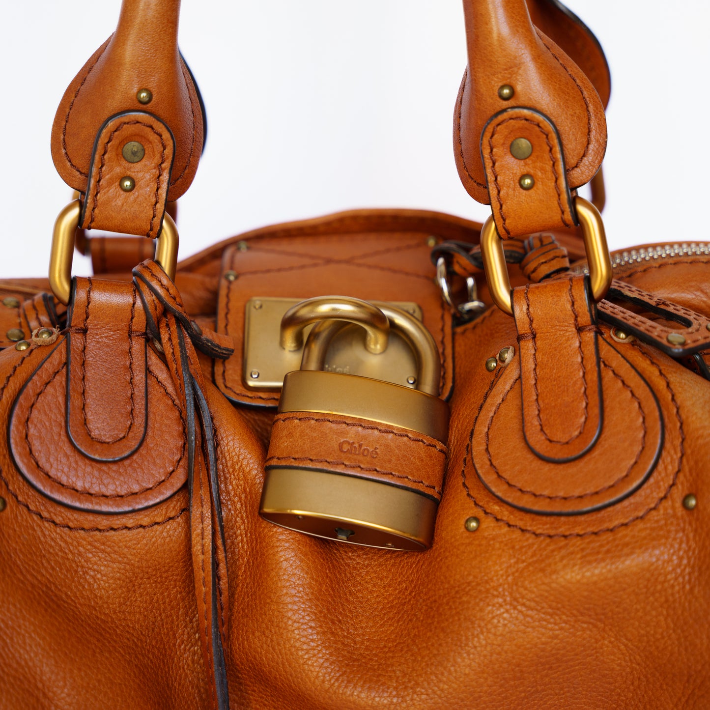 Chloe Leather Paddington Shoulder Bag 160726S04