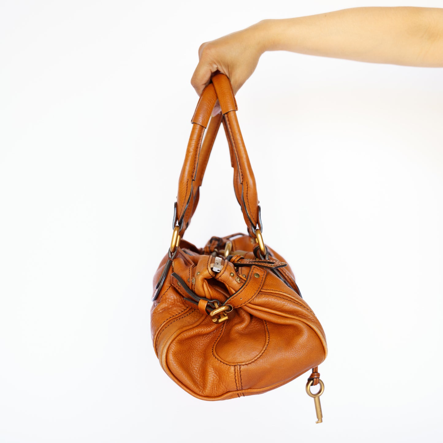 Chloe Leather Paddington Shoulder Bag 160726S04