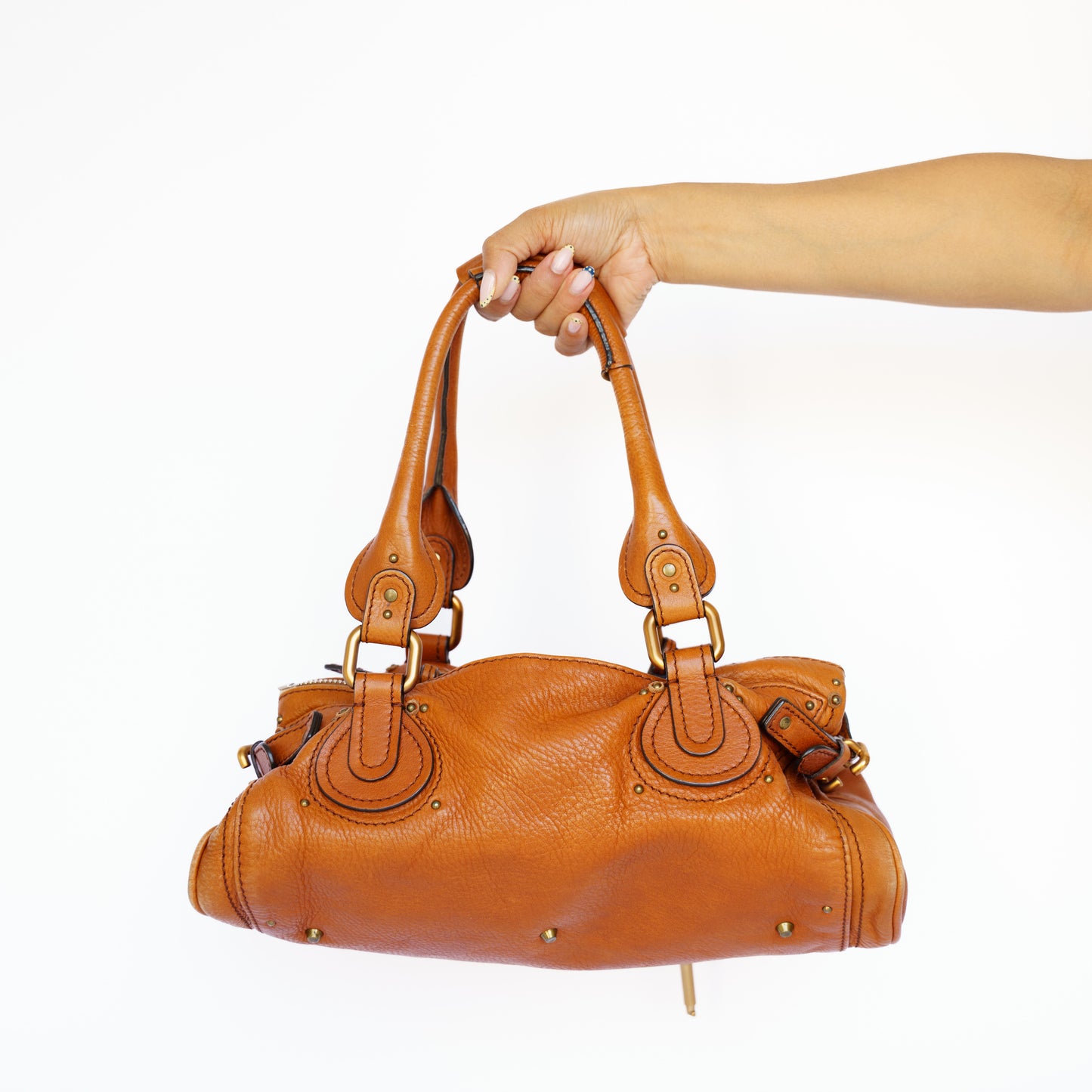 Chloe Leather Paddington Shoulder Bag 160726S04