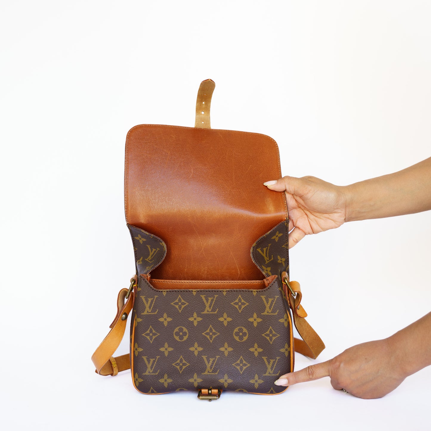Louis Vuitton 1984 Cartouchiere MM Crossbody Bag