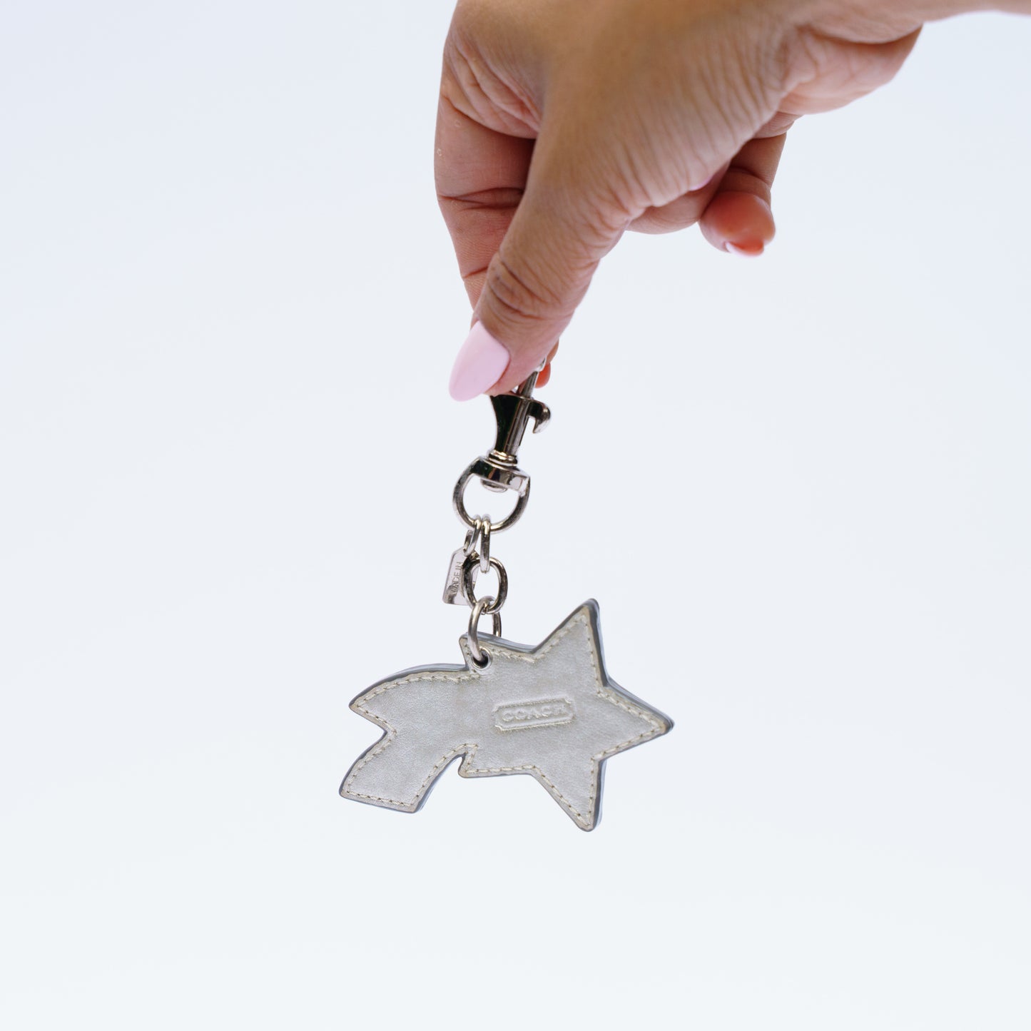 Coach Star Bag Charm Key Ring