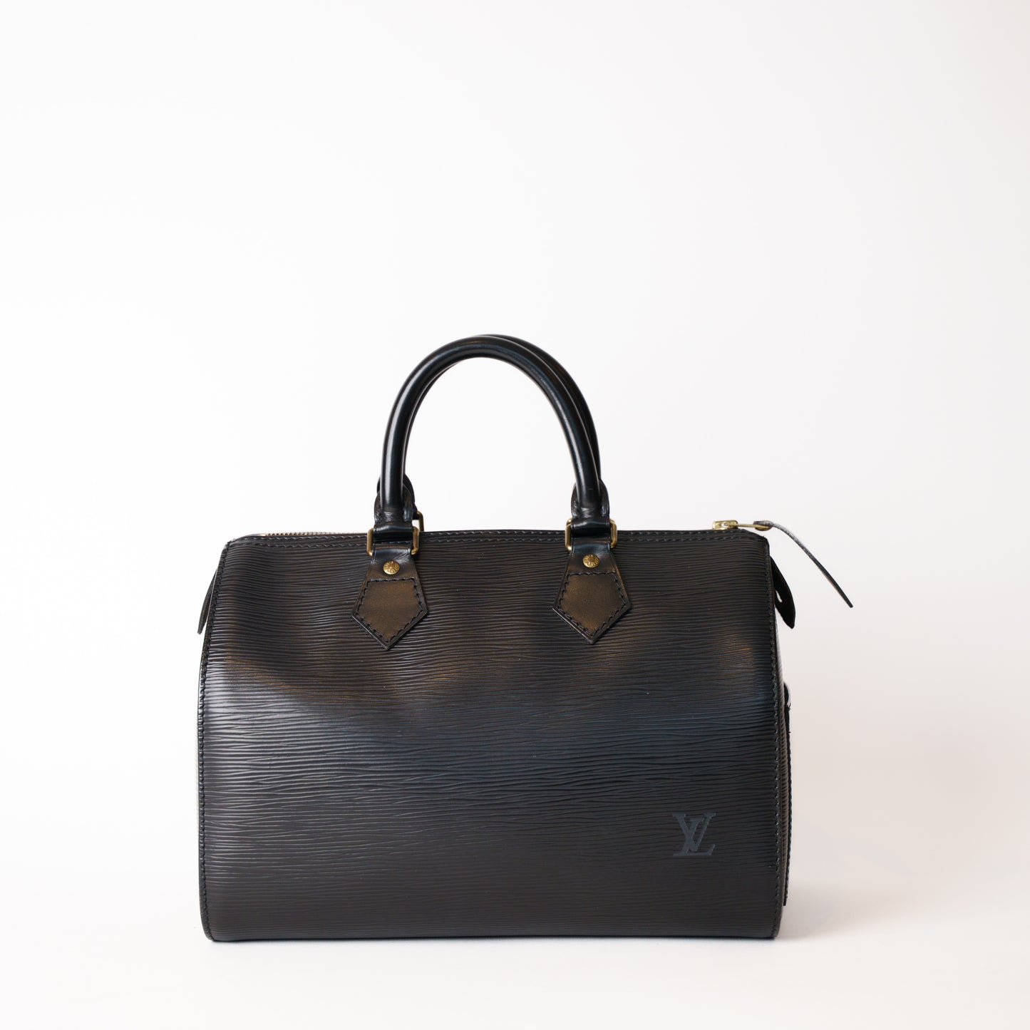 Louis Vuitton Speedy in Black Epi 181225B15