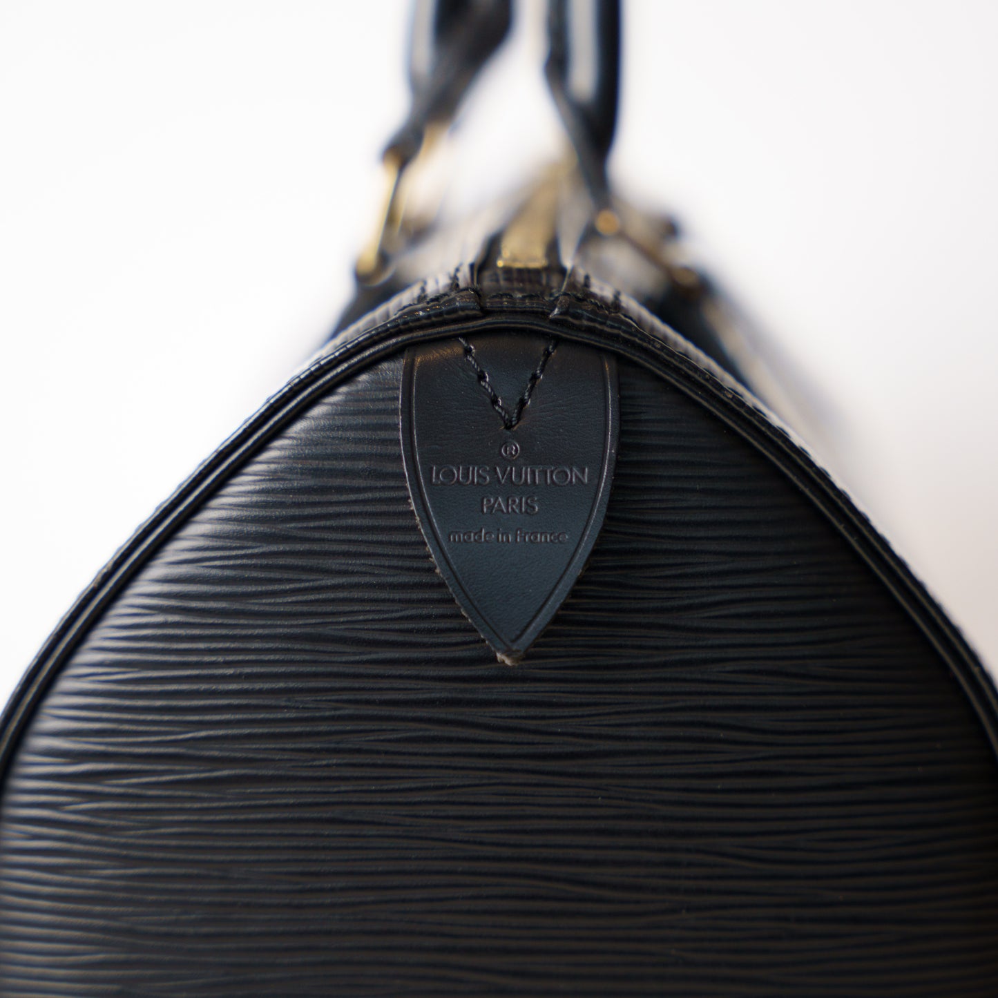 Louis Vuitton Speedy in Black Epi 181225B15