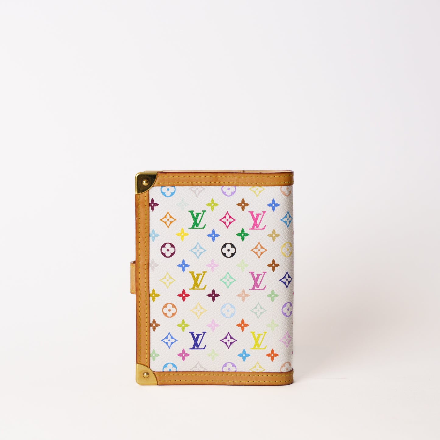 Louis Vuitton Agenda PM X Takashi Murakami in Multicolor Blanc 181225B02