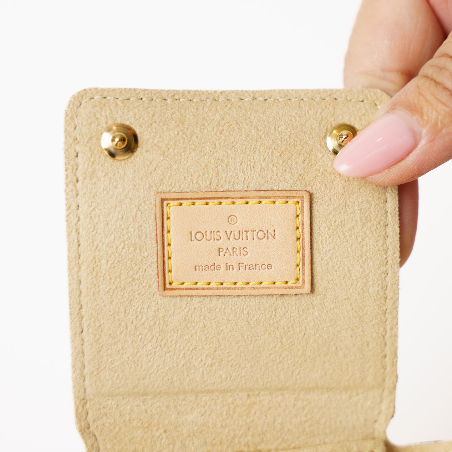 Louis Vuitton Jewellery Necklace Pouch in Monogram Canvas 181225B22