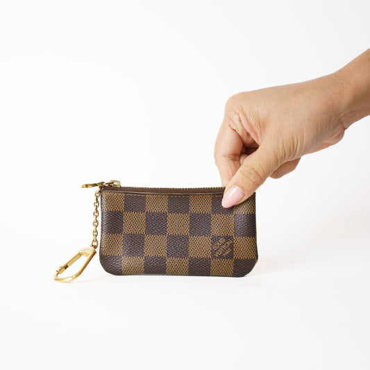 Louis Vuitton Key Cles in Damier Ebene 181225B24