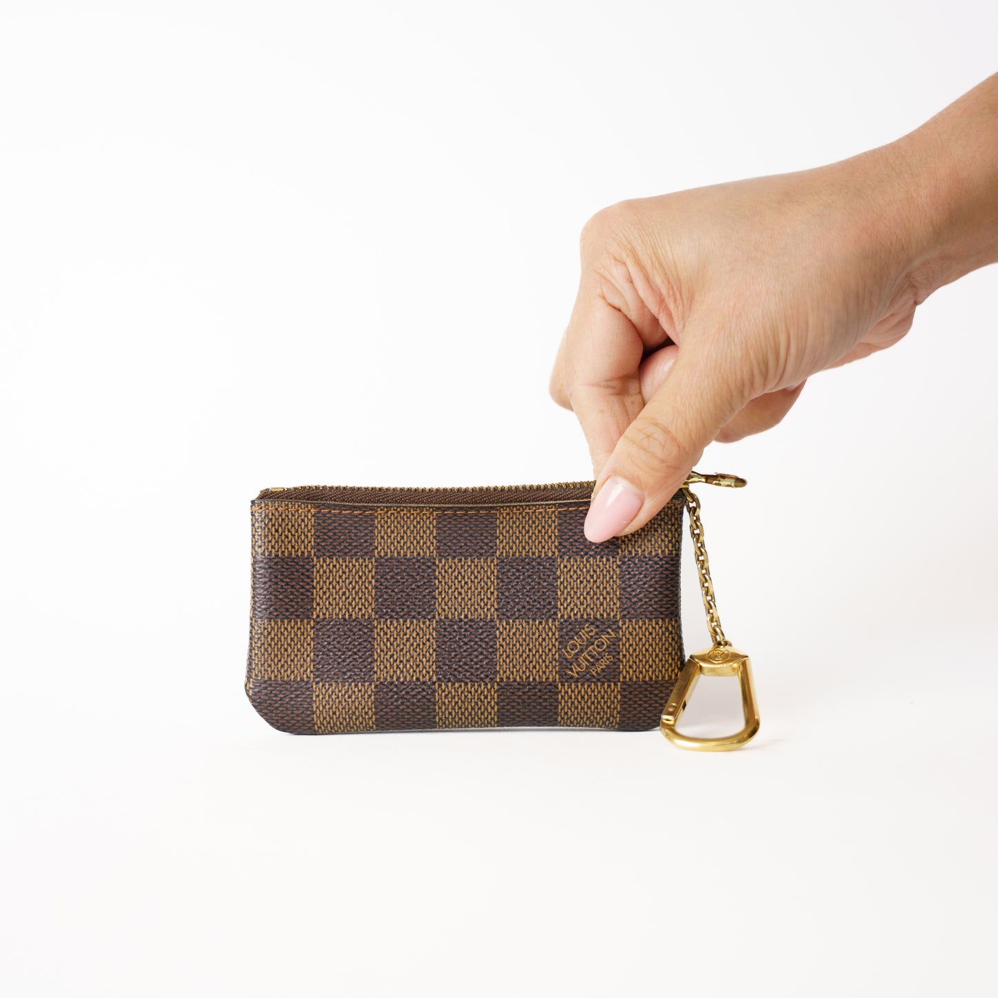 Louis Vuitton Key Cles in Damier Ebene 181225B24
