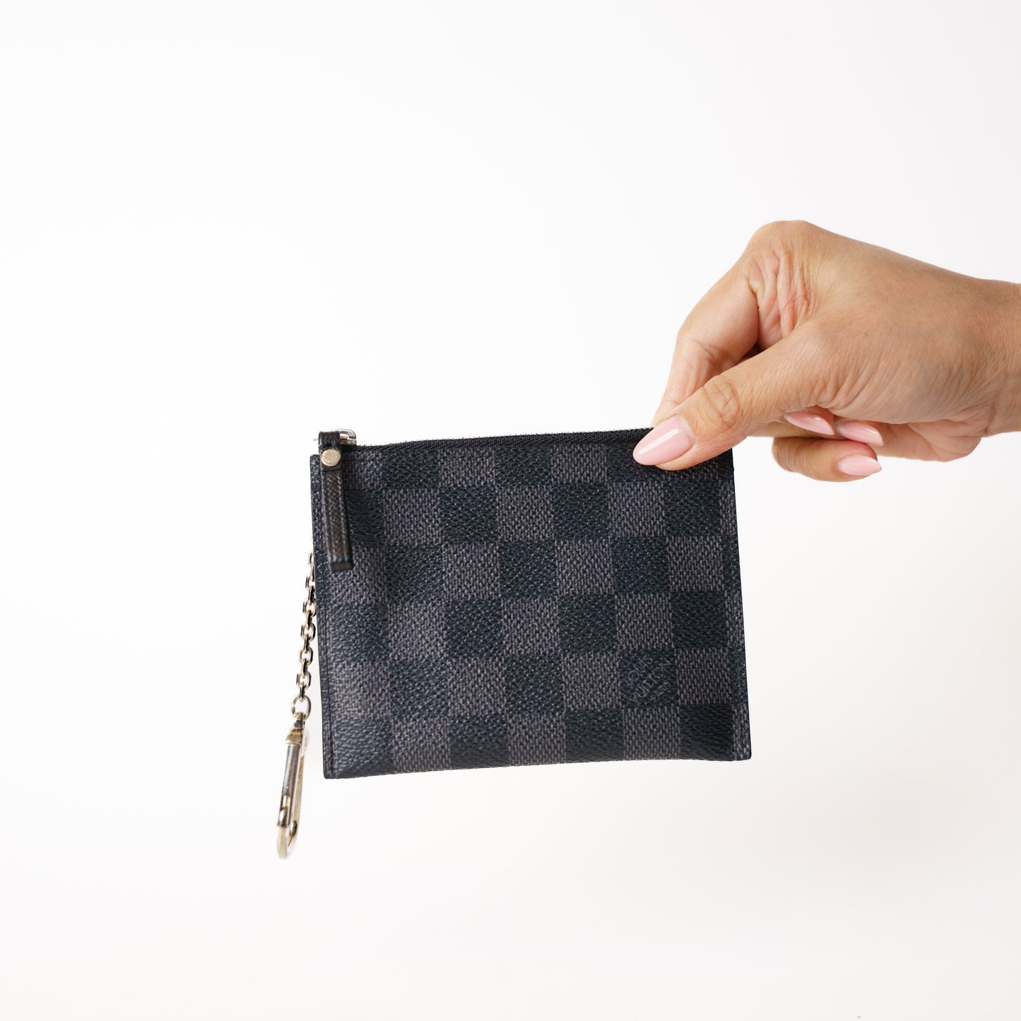 Louis Vuitton Key Cles in Damier Graphite 181225B25