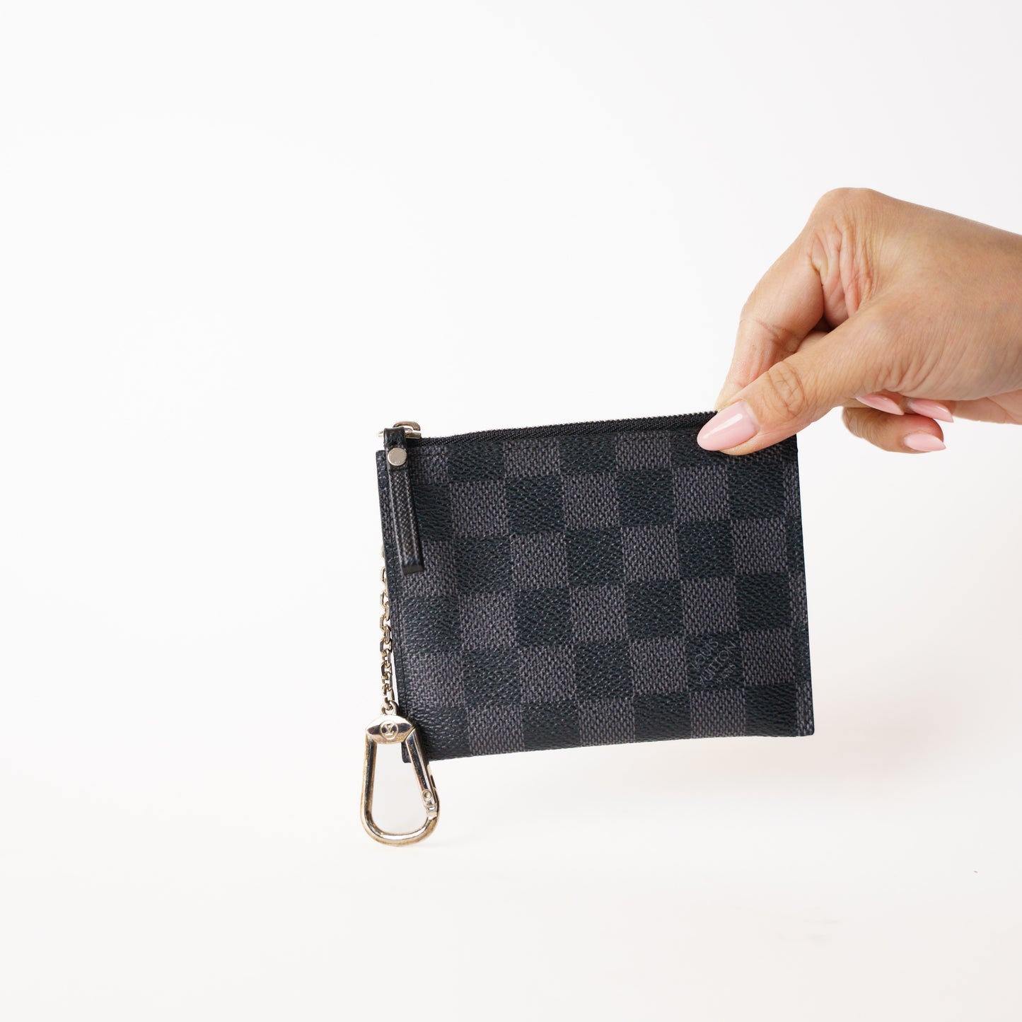 Louis Vuitton Key Cles in Damier Graphite 181225B25