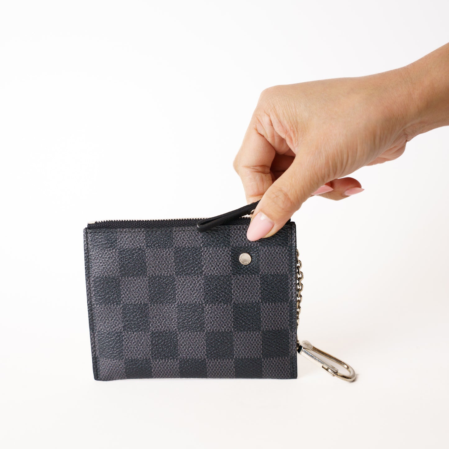 Louis Vuitton Key Cles in Damier Graphite 181225B25