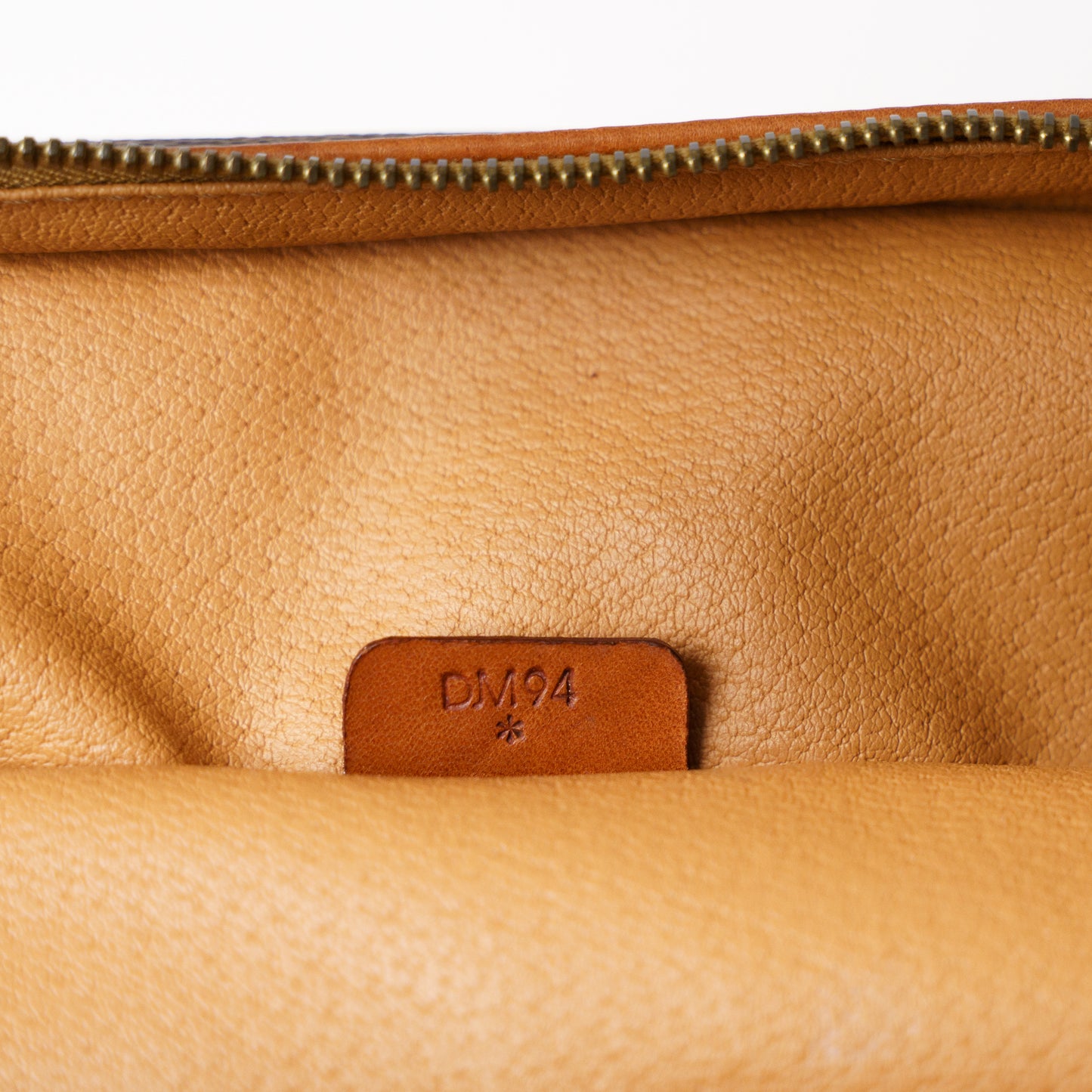 Celine Vanity Bag in Brown Macadam 181225B36